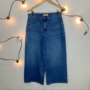 Madewell | Wide Leg Crop Jeans